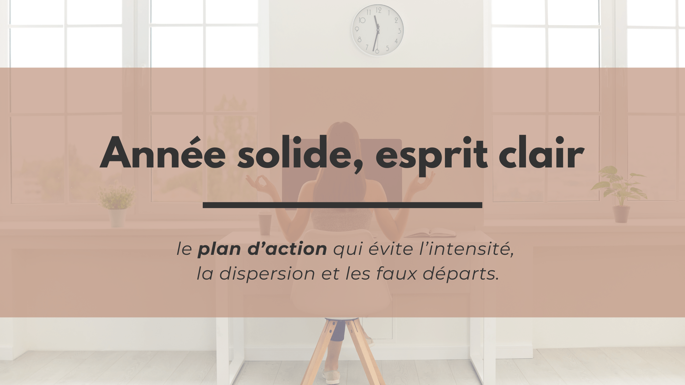 plan annuel entrepreneur