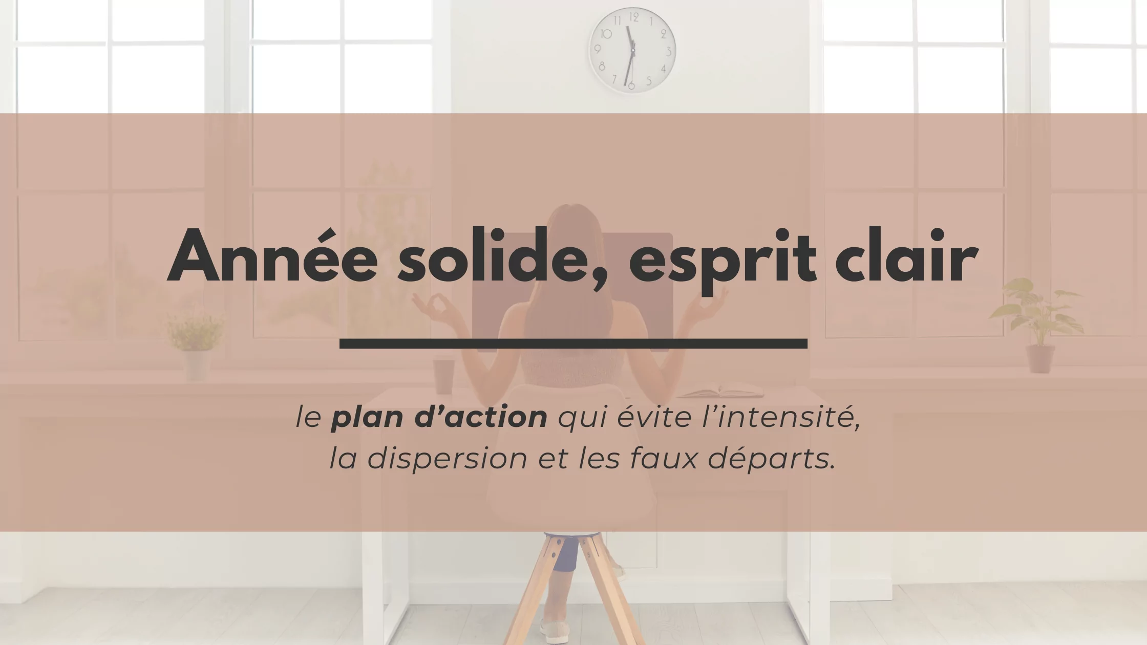 plan annuel entrepreneur