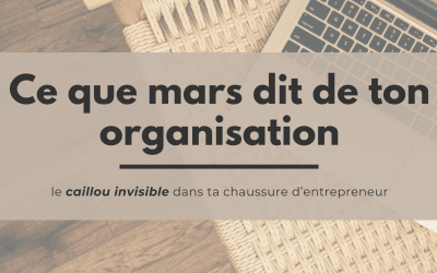 Mars révèle l’organisation de l&rsquo;entrepreneur, et pourquoi la fatigue est là